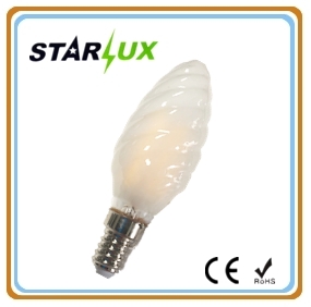 C35 LED FILAMENT FROSTED BULB
